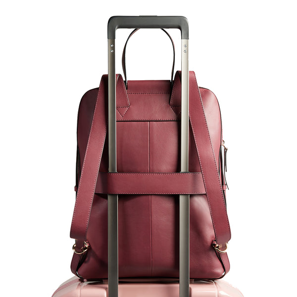 Piquadro - Circle 14" Bordeaux Laptop Backpack - CA4576W92 - BORDEAUX