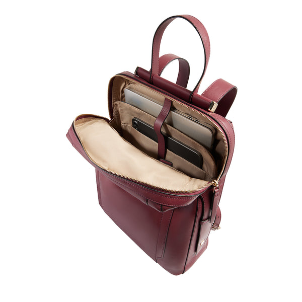 Piquadro - Circle 14" Bordeaux Laptop Backpack - CA4576W92 - BORDEAUX