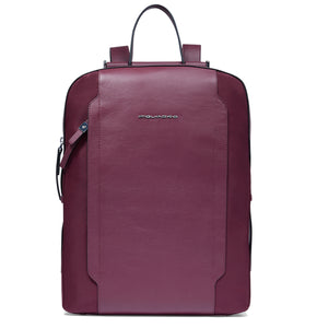 Piquadro - Lyra Bordeaux 14" Laptop Backpack - CA4576W92T - BORDEAUX
