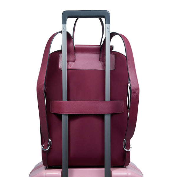 Piquadro - Lyra Bordeaux 14" Laptop Backpack - CA4576W92T - BORDEAUX