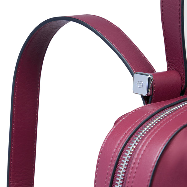 Piquadro - Lyra Bordeaux 14" Laptop Backpack - CA4576W92T - BORDEAUX