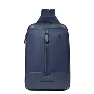 Piquadro - Marcel Blu Mono Sling Bag - CA6448W138 - BLU