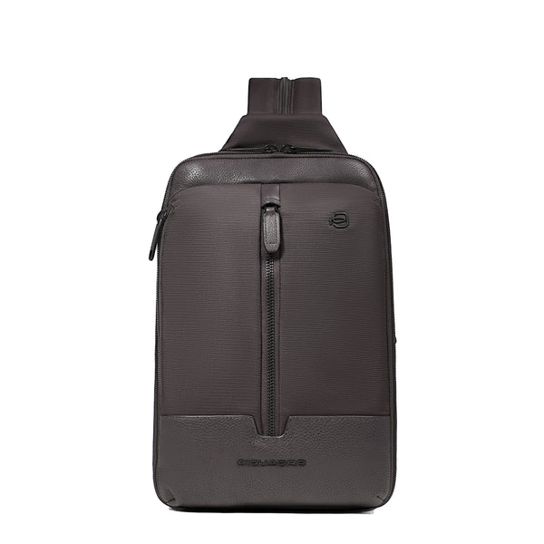 Piquadro - Marcel Testa Di Moro Mono Sling Bag - CA6448W138 - TESTA/DI/MORO