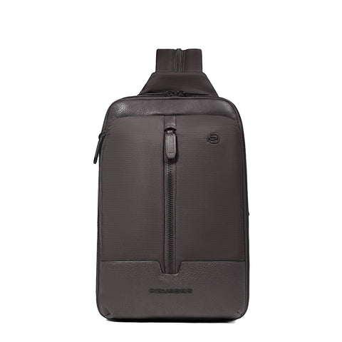 Piquadro - Marcel Testa Di Moro Mono Sling Bag - CA6448W138 - TESTA/DI/MORO