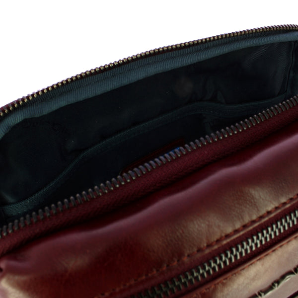 Piquadro - Philip Marrone Crossbody Bag for tablet - CA6882W136 - MARRONE