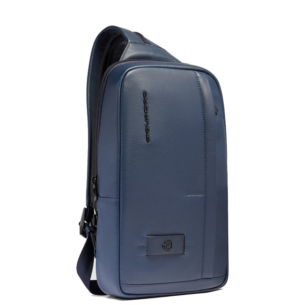 Piquadro - Russel Blu Mono Sling Bag - CA6764W137 - BLU