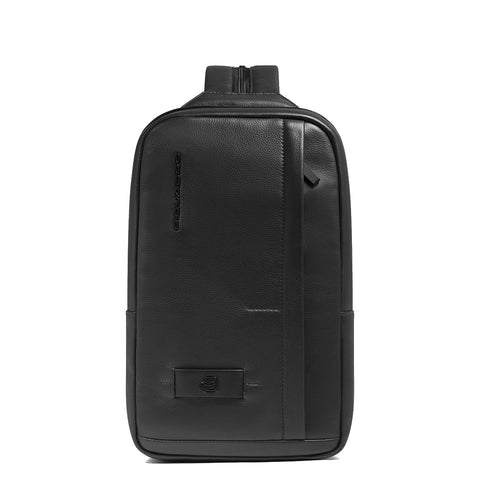 Piquadro - Russel Nero Mono Sling Bag - CA6764W137 - NERO
