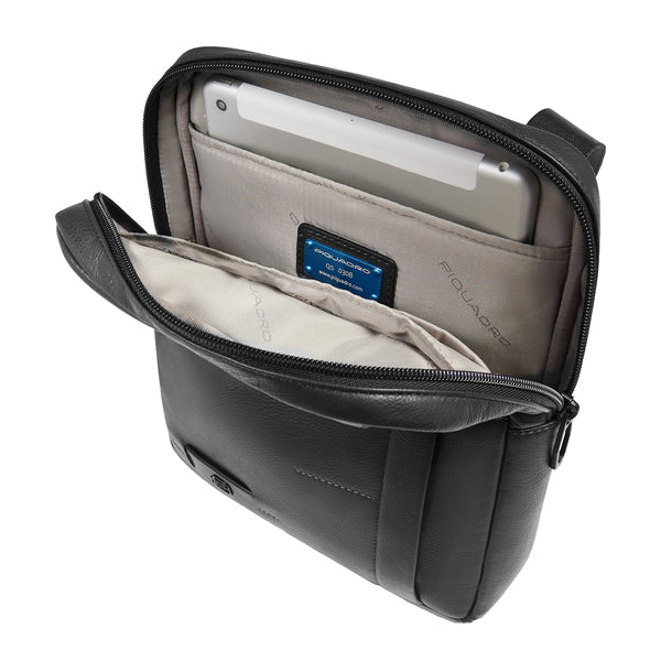 Piquadro - Russel Nero Crossbody Bag for tablet - CA1816W137 - NERO