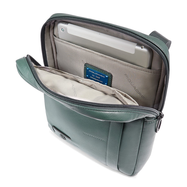 Piquadro - Russel Verde Crossbody Bag for tablet - CA1816W137 - VERDE