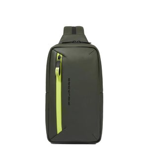 Piquadro - Corner 2.0 Verde Mono Sling Bag - CA6466C2OW - VERDE