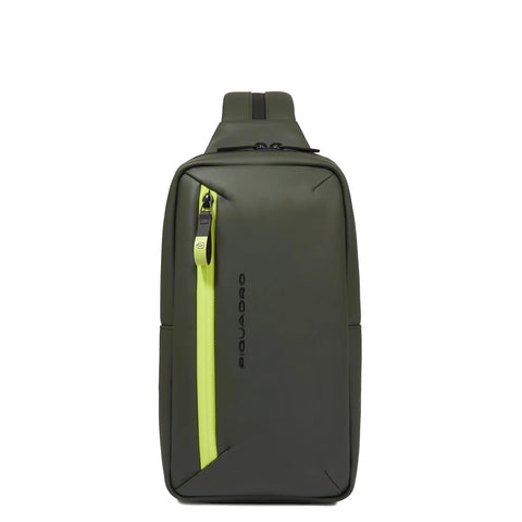 Piquadro - Corner 2.0 Verde Mono Sling Bag - CA6466C2OW - VERDE