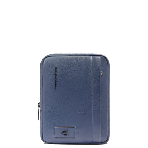 Piquadro - Russel Blu Crossbody Bag for mini tablet - CA3084W137 - BLU