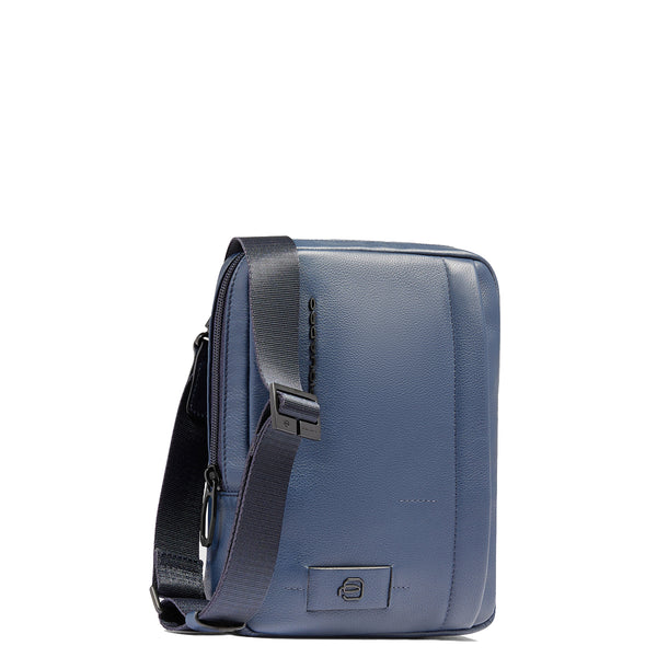 Piquadro - Russel Blu Crossbody Bag for mini tablet - CA3084W137 - BLU