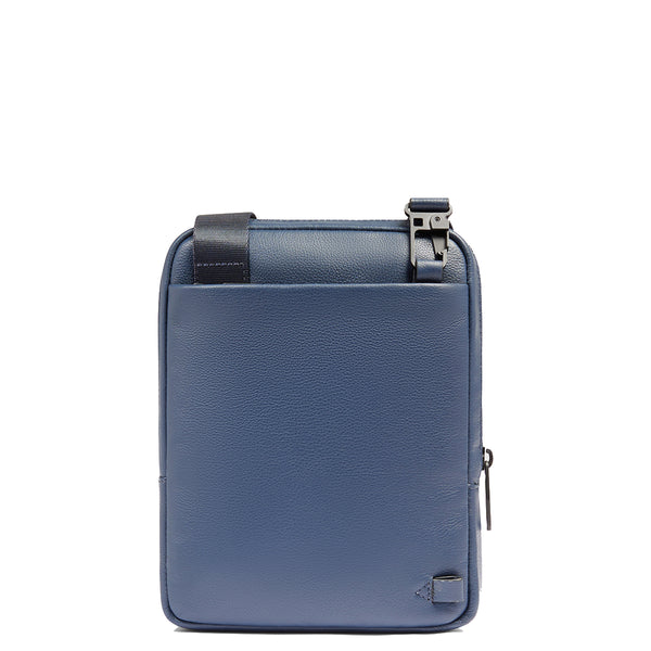 Piquadro - Russel Blu Crossbody Bag for mini tablet - CA3084W137 - BLU