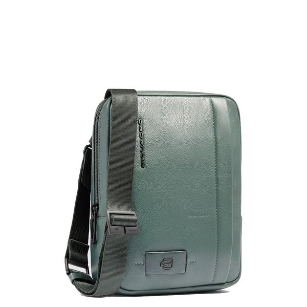 Piquadro - Russel Verde Crossbody Bag for mini tablet - CA3084W137 - VERDE