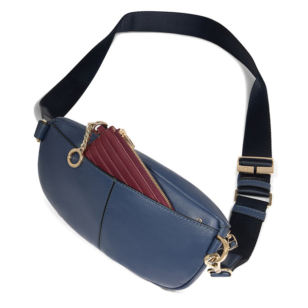 Piquadro - Circle Blu Woman's Belt Bag - CA6213W92 - BLU4