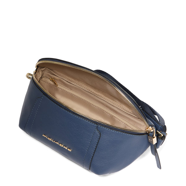 Piquadro - Circle Blu Woman's Belt Bag - CA6213W92 - BLU4