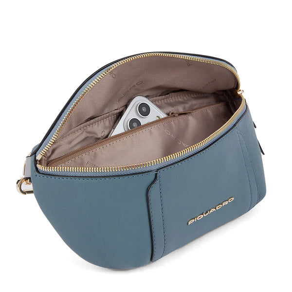 Piquadro - Circle Nero Woman's Belt Bag - CA6213W92 - NERO