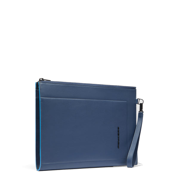 Piquadro - Pochette Blue Square Blu - AC6368S138 - BLU