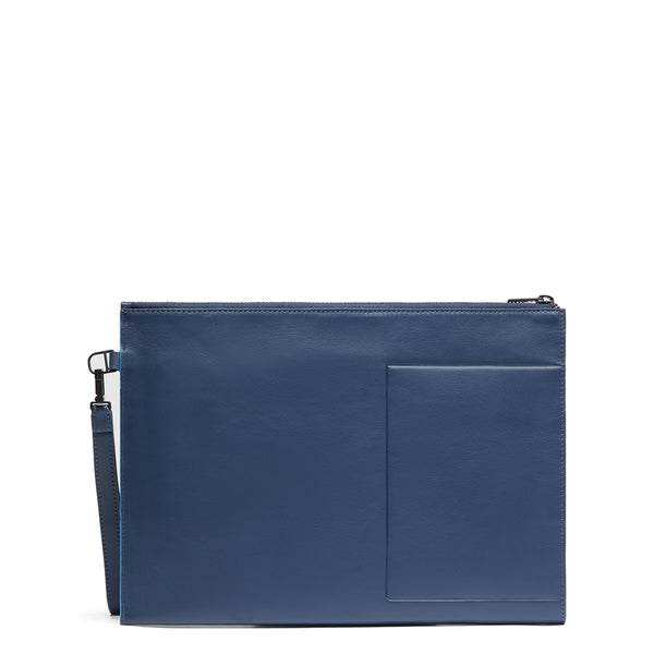 Piquadro - Pochette Blue Square Blu - AC6368S138 - BLU