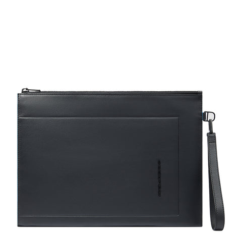 Piquadro - Pochette Blue Square Nero - AC6368S138 - NERO
