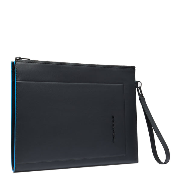 Piquadro - Pochette Blue Square Nero - AC6368S138 - NERO
