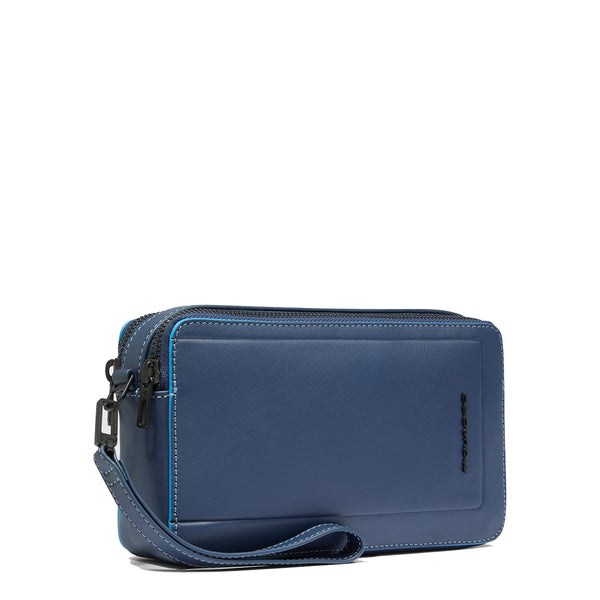 Piquadro - Men's Pochette Blue Square - AC4221S138 - BLU