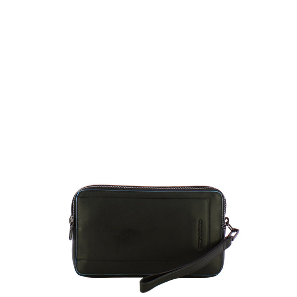 Piquadro - Men's Pochette Blue Square - AC4221S138 - NERO