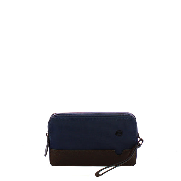 Piquadro - Pochette Uomo Marcel Blu Testa di Moro - AC4221W138 - BLU/TESTA/DI/MORO