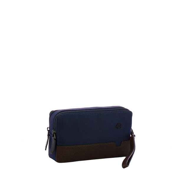 Piquadro - Pochette Uomo Marcel Blu Testa di Moro - AC4221W138 - BLU/TESTA/DI/MORO