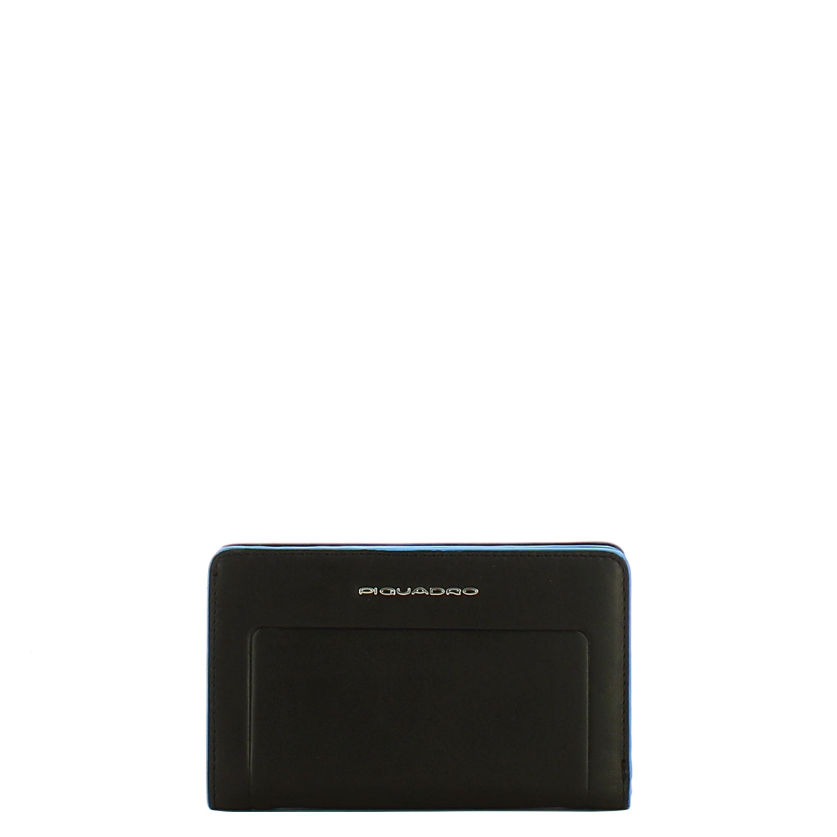 Piquadro - Blue Square Nero 2 Women's Wallet - PD6661S138R - NERO/2