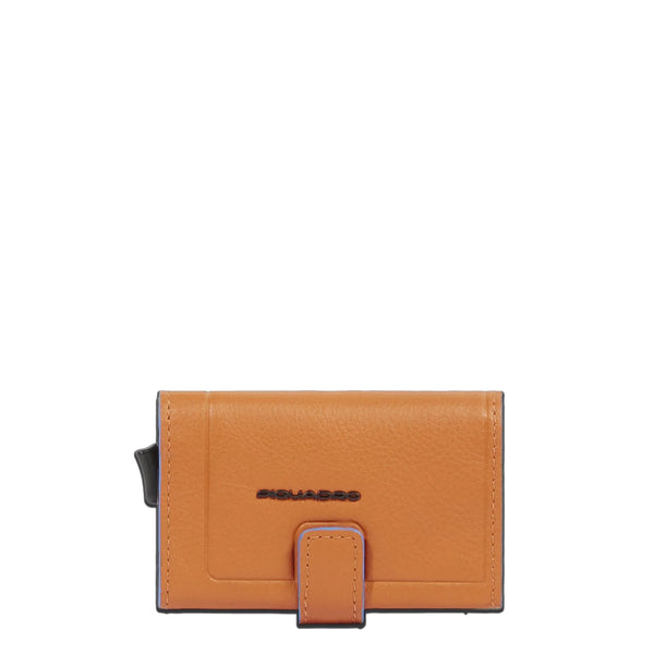 Piquadro - Atlas Arancione metal Card Holder - PP5649S138R - ARANCIONE