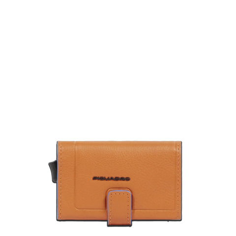 Piquadro - Atlas Arancione metal Card Holder - PP5649S138R - ARANCIONE