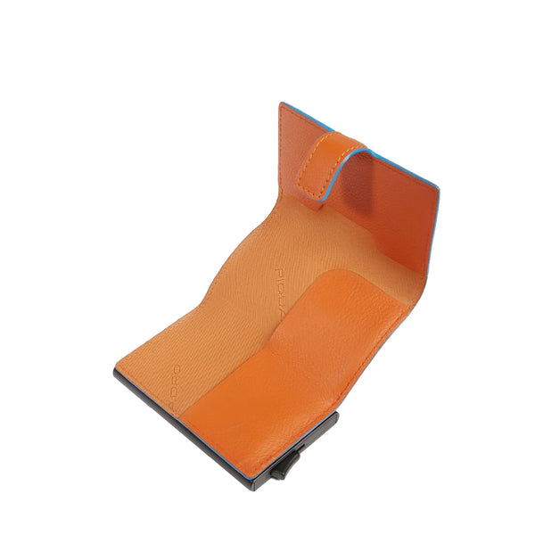 Piquadro - Atlas Arancione metal Card Holder - PP5649S138R - ARANCIONE