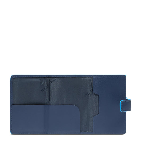 Piquadro - Atlas Blu metal Card Holder - PP5649S138R - BLU