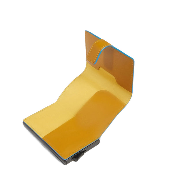 Piquadro - Atlas Giallo metal Card Holder - PP5649S138R - GIALLO