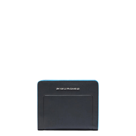 Piquadro - Portafoglio Piccolo Blue Square Nero - PD6660S138R - NERO/2
