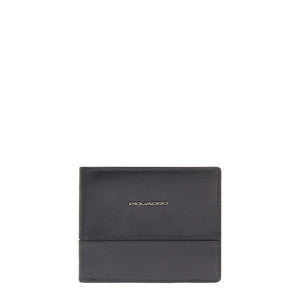Piquadro - Portafoglio Philip con porta ID Removibile Nero - PU4188W136R - NERO