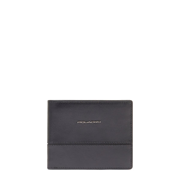 Piquadro - Portafoglio Philip con porta ID Removibile Nero - PU4188W136R - NERO