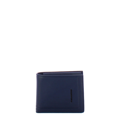 Piquadro - Atlas Blu Compact Wallet - PU4188S138R - BLU