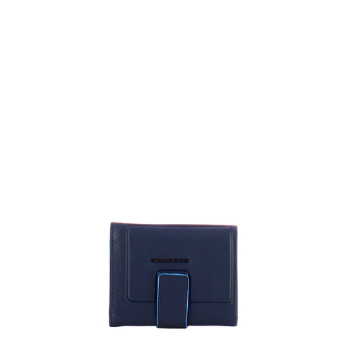 Piquadro - Atlas Blu Wallet with coin pouch - PU5957S138R - BLU