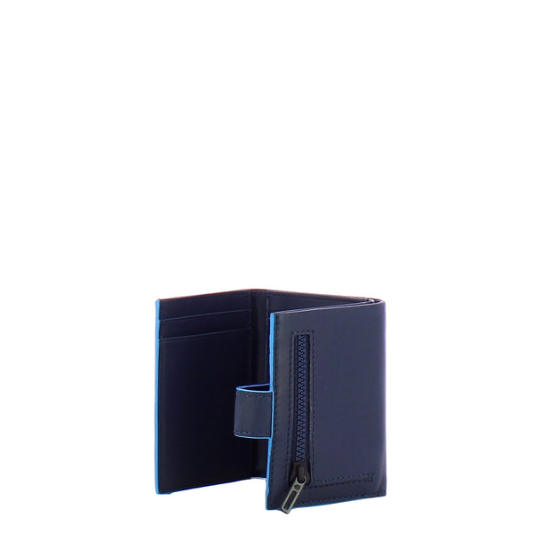 Piquadro - Atlas Blu Wallet with coin pouch - PU5957S138R - BLU
