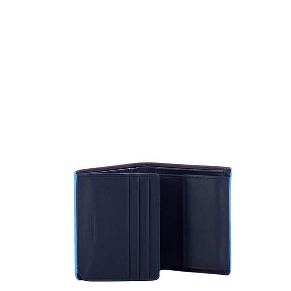 Piquadro - Atlas Blu Vertical Wallet - PU5964S138R - BLU