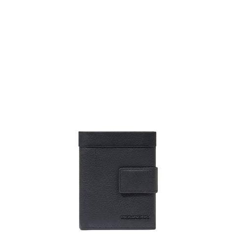 Piquadro - Russel Nero RFID Vertical Wallet - PU5957W137R - NERO