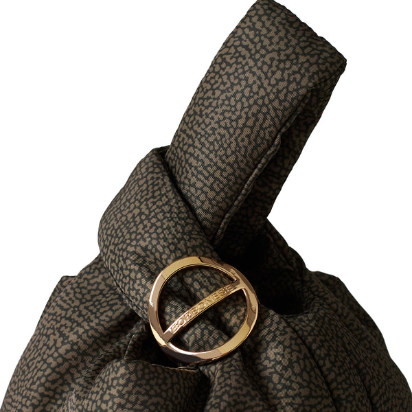 Borbonese - Twinnie Small Alloro Handbag - 91010153X95 - ALLORO