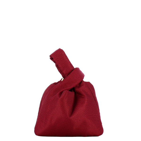 Borbonese - Twinnie Small Merlot Handbag - 91010153X95 - MERLOT