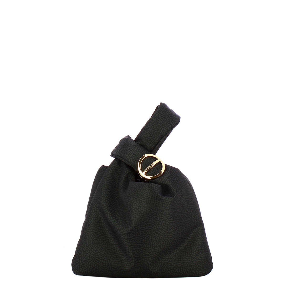 Borbonese - Twinnie Small Dark Black Handbag - 91010153X95 - DARK/BLACK