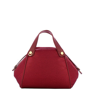 Borbonese - Marie Medium Merlot Handbag - 924846I15 - MERLOT