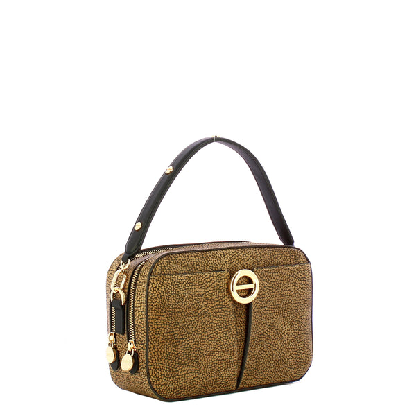 Borbonese - Camera Case OP Naturale Nero - 910101360098 - OP/NATURALE/NERO