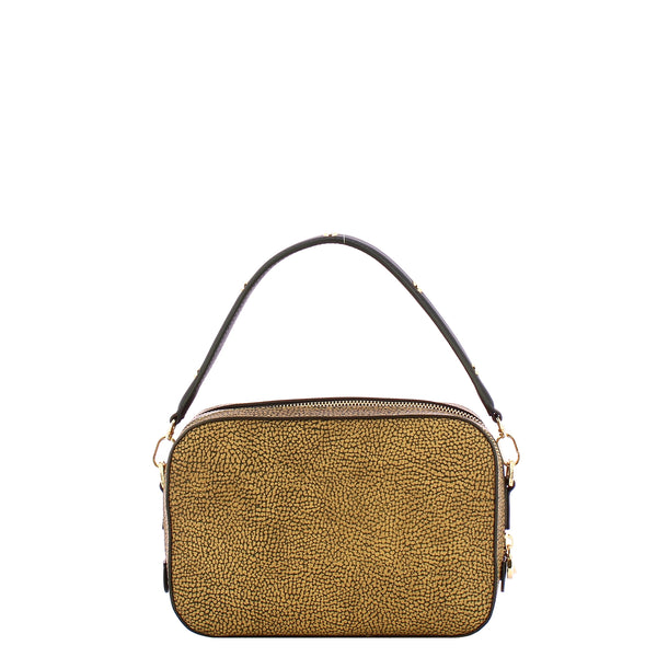 Borbonese - Camera Case OP Naturale Nero - 910101360098 - OP/NATURALE/NERO